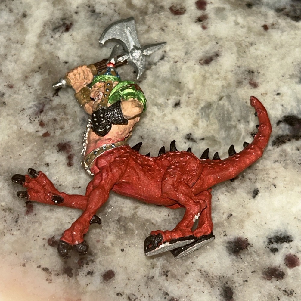 (4634)‎ Dragon Ogre Musician Metal Chaos Ogors Chaos Sigmar Old World Warhammer